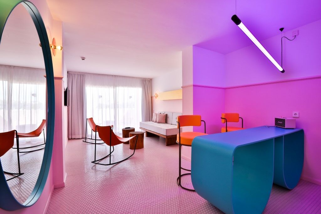 อปาร์ตาเมนโตส บลู สตาร์ Apartment ซานอันโตนิโอ ภายนอก รูปภาพ